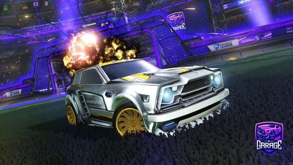 A Rocket League car design from DarkShadow6455