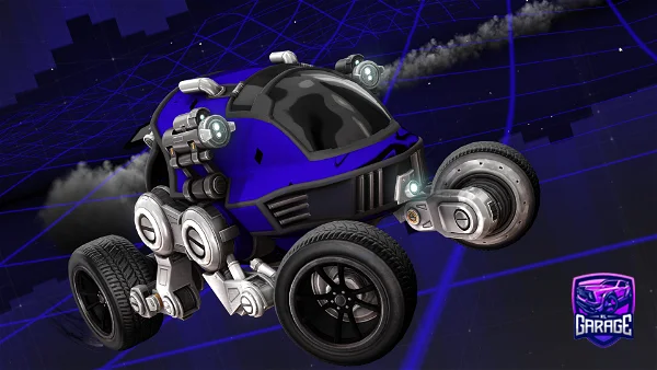 A Rocket League car design from Ghost23134