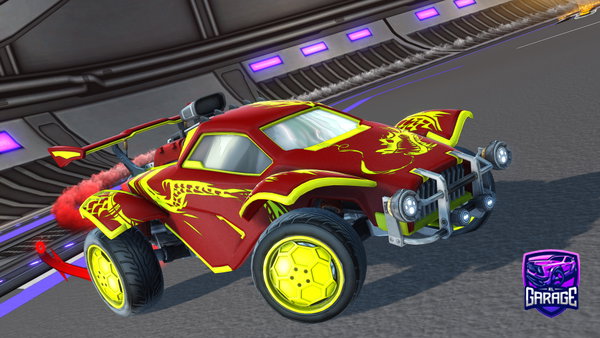 A Rocket League car design from Geo_RL
