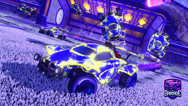 A Rocket League car design from whiteoctane12345