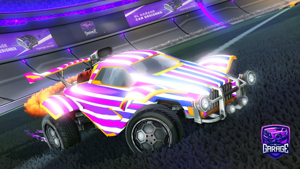 A Rocket League car design from Alex_Andersaga