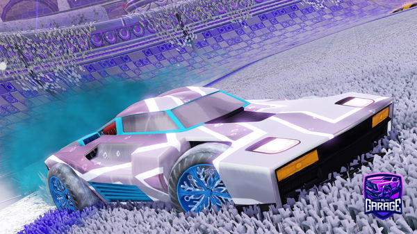 A Rocket League car design from Capybara_RL