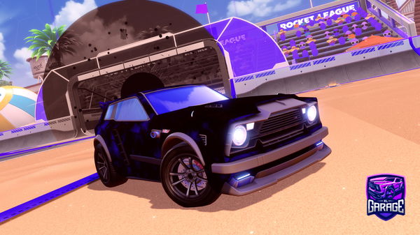 A Rocket League car design from Hazdog1000