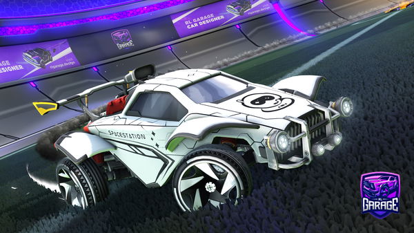 A Rocket League car design from ByeRocketLeague