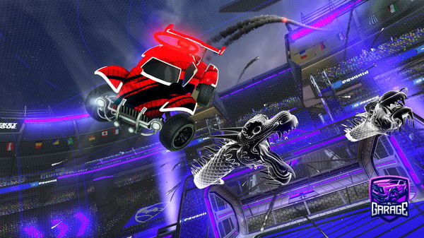 A Rocket League car design from hornet4000