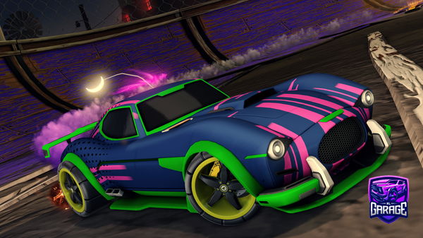 A Rocket League car design from 4DIEGO4