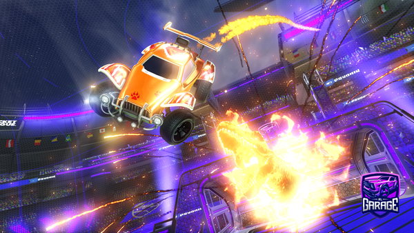 A Rocket League car design from IPA_4nToNyXonps4