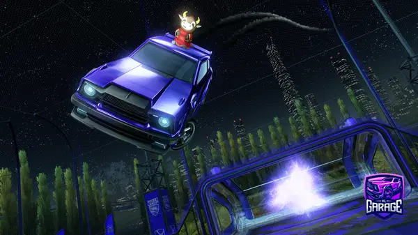 A Rocket League car design from Probko