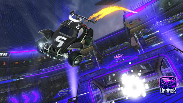 A Rocket League car design from 18ovillette