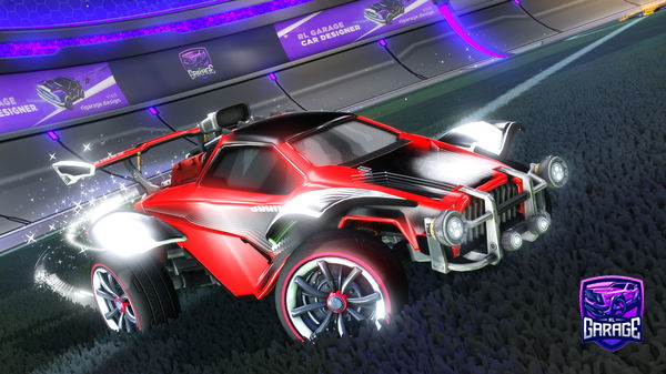 A Rocket League car design from ERRORMISSING