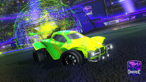 A Rocket League car design from Zigzapper342