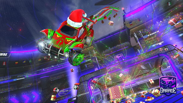 A Rocket League car design from XxShotskillxX978