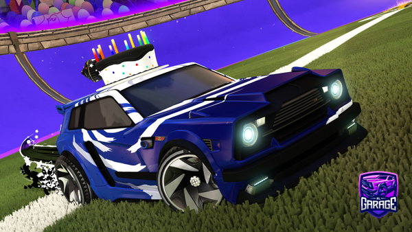 A Rocket League car design from mrstrong_man