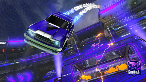 A Rocket League car design from majster2116