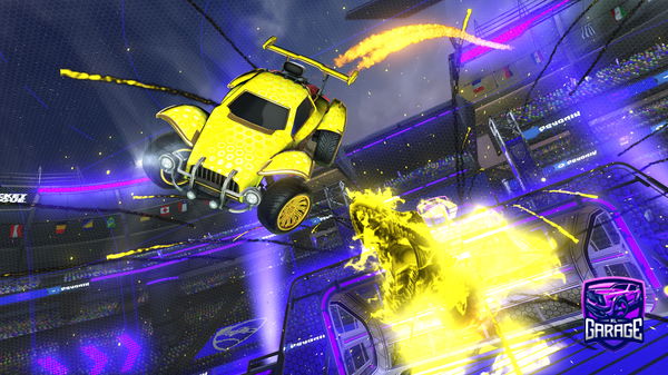 A Rocket League car design from CoiledUpCrocodile6000