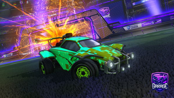 A Rocket League car design from ky123yoyo