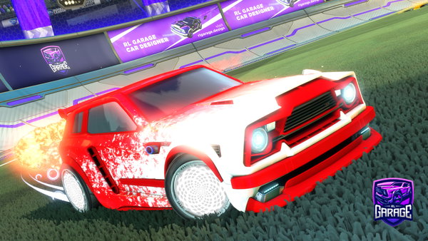A Rocket League car design from crzZ97benji