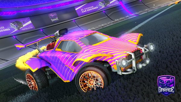 A Rocket League car design from Kostinhoo