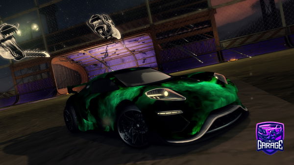 A Rocket League car design from saldainis