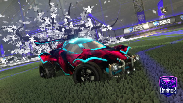 A Rocket League car design from elct