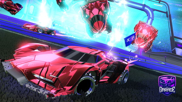 A Rocket League car design from LsmileK