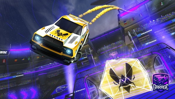A Rocket League car design from Xxxyottboyxxx