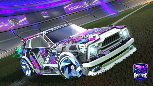 A Rocket League car design from AtomTrade