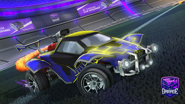 A Rocket League car design from powereset