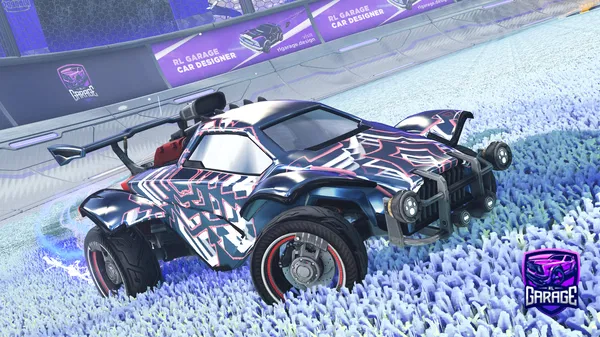 A Rocket League car design from -Goose-