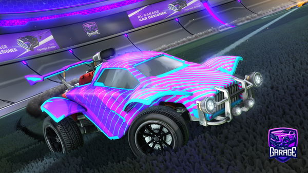 A Rocket League car design from Nagata