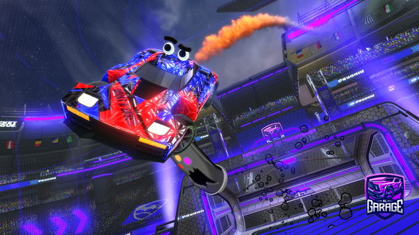 A Rocket League car design from ShAdOwW01f