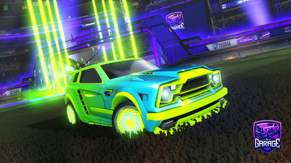 A Rocket League car design from NickPolk