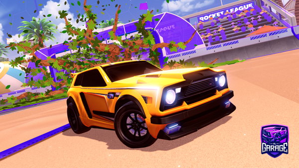 A Rocket League car design from kuzzooi