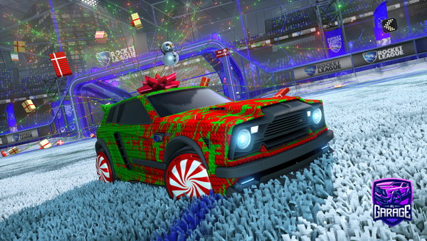 A Rocket League car design from Newbree25