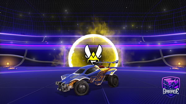 A Rocket League car design from cristyanRL