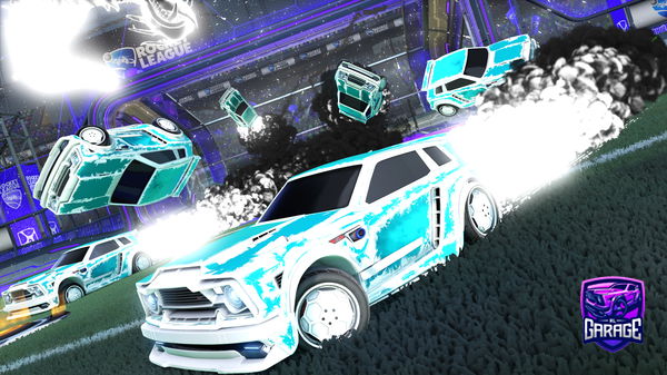 A Rocket League car design from deadrider208