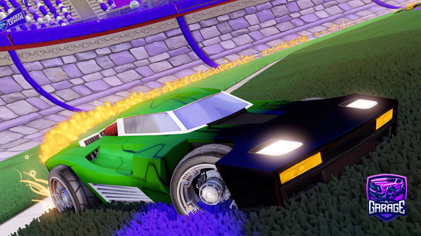 A Rocket League car design from LOWDER