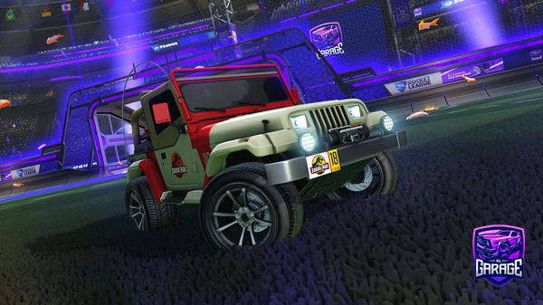 A Rocket League car design from Epsl