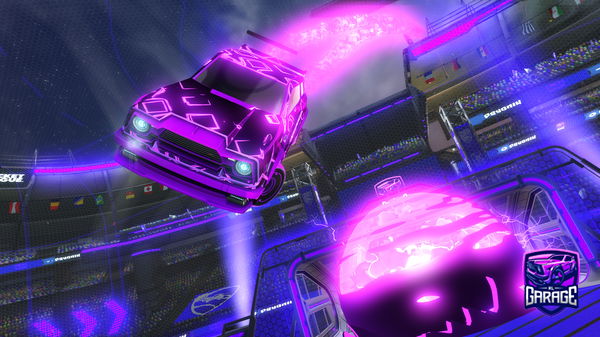 A Rocket League car design from Iceword