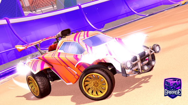 A Rocket League car design from Cake-RL