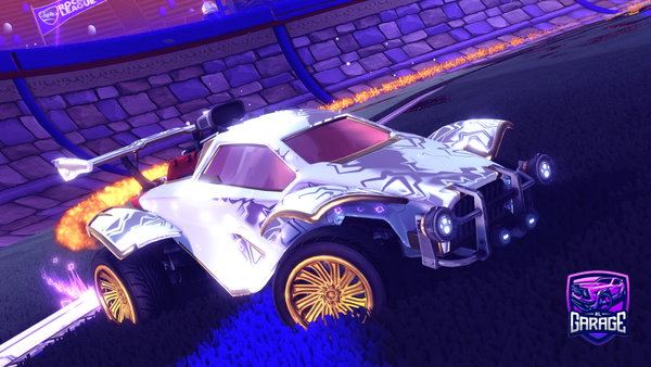 A Rocket League car design from ZebraZXY