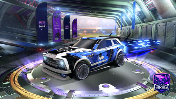 A Rocket League car design from Kaykayem