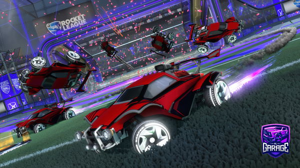 A Rocket League car design from tropix31