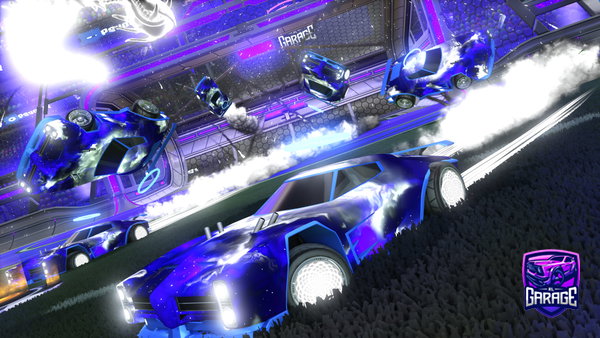 A Rocket League car design from Fehdoum
