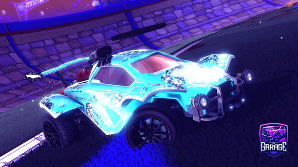 A Rocket League car design from wronghoney