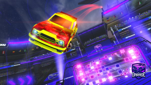A Rocket League car design from Harrycubwubfug