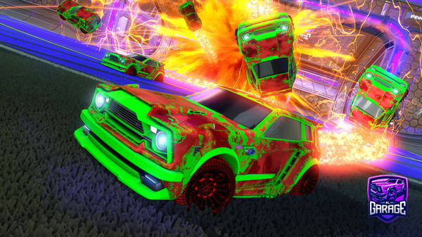 A Rocket League car design from yaaasdaddy