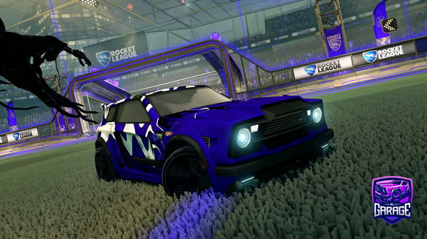 A Rocket League car design from Kosean76