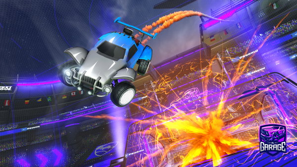 A Rocket League car design from echoOnRl