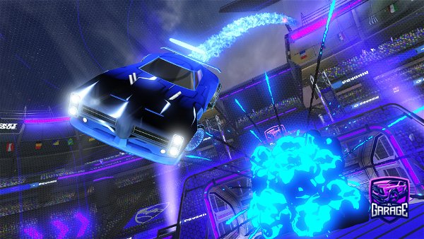 A Rocket League car design from Classified34